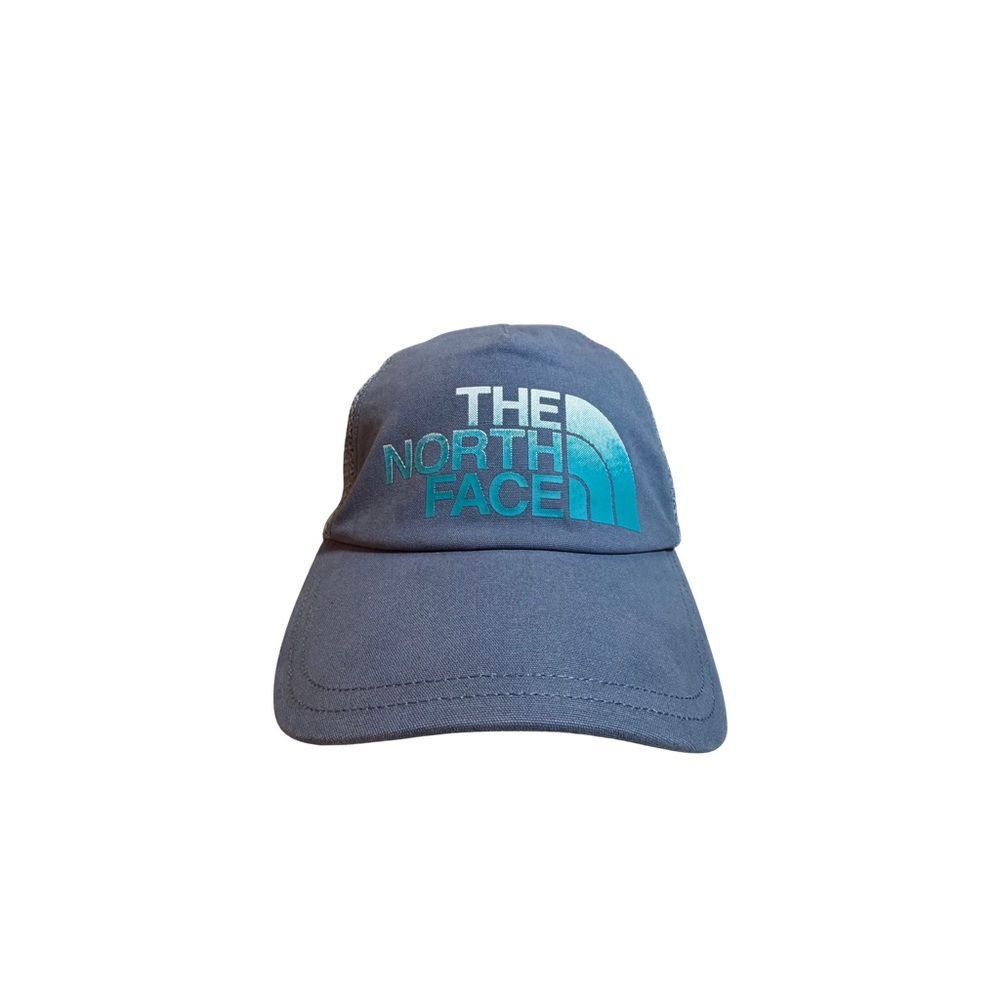 The North Face Low Pro Trucker Hat Women’s Blue Snap Back Cap Outdoor Wear OSFM‎